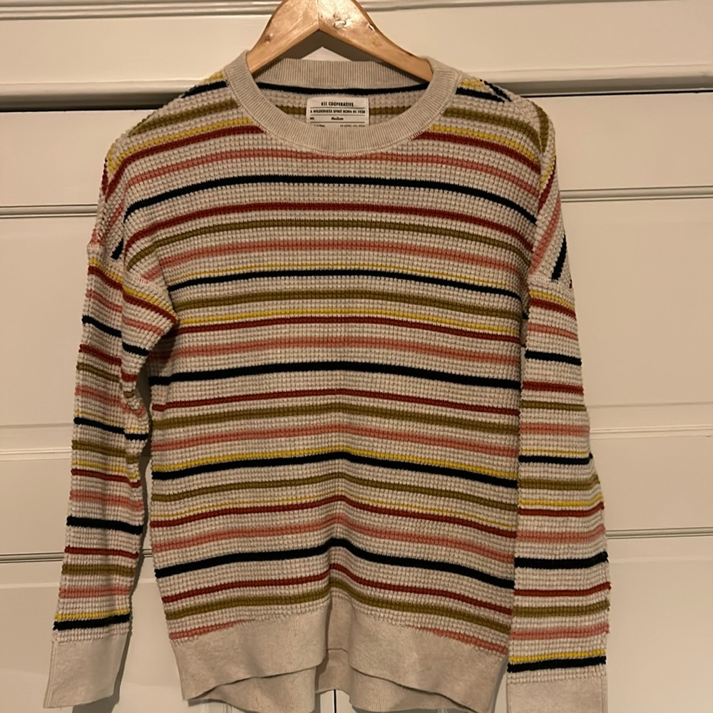 Stripey REI Sweater